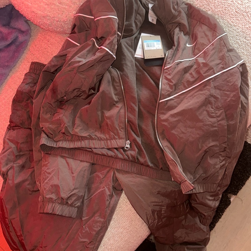 two piece matching nike windbreaker set